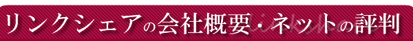 �y�V�̃����N�V�F�A�̉�ЊT�v��l�b�g��̕]��