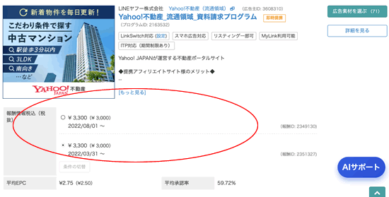 Yahoo�s���Y�̒��Ã}���V�����̃A�t�B���G�C�g�Č�