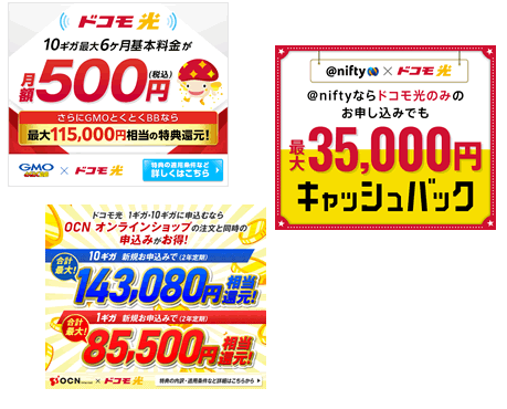 ドコモ光の光回線